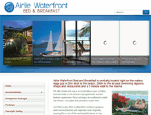 Tablet Screenshot of airliewaterfrontbnb.com.au